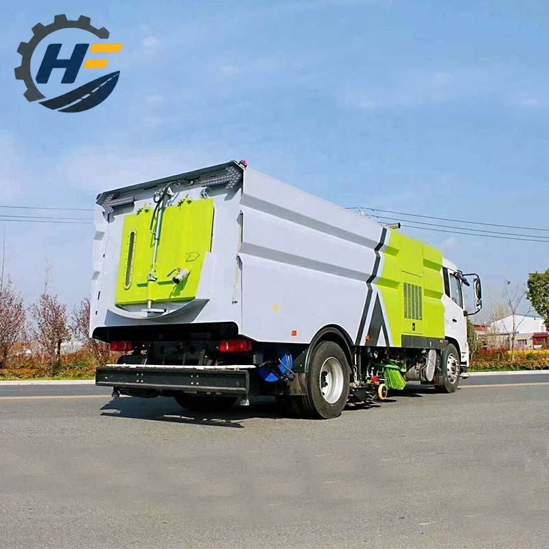 Camion balayeuse aspirante