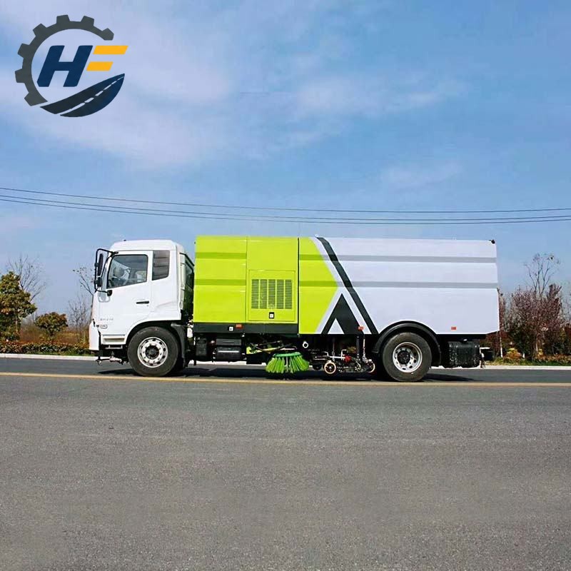 Camion balayeuse aspirante