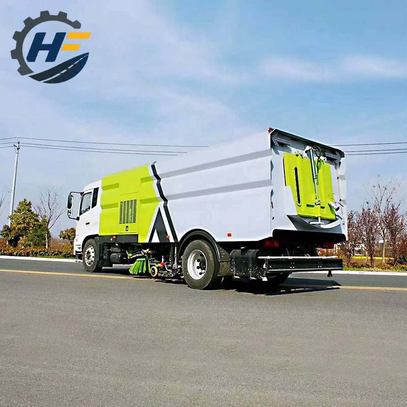 Camion balayeuse aspirante