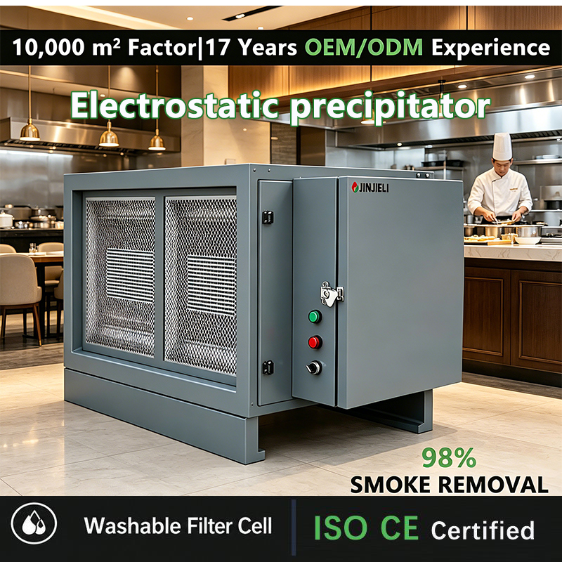 Efficient and environmentally friendly catering electrostatic filter solution selection guide