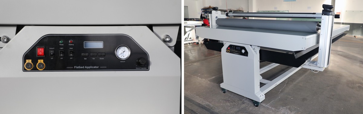 Why Your Flatbed Applicator Needs a Heating Roller
