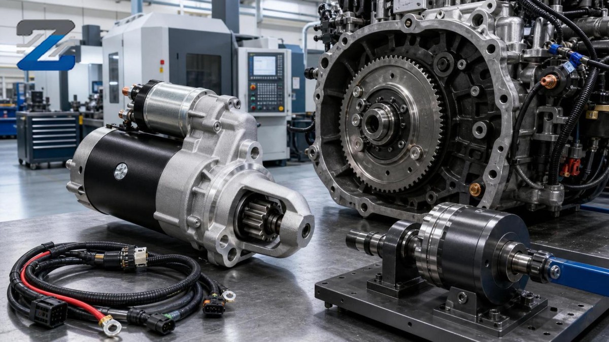 Heavy Duty Truck Starter Motor Selection: Voltage, Torque, and Fitment Basics Heavy Duty Truck Starter Motor Selection: Voltage, Torque, and Fitment Basics