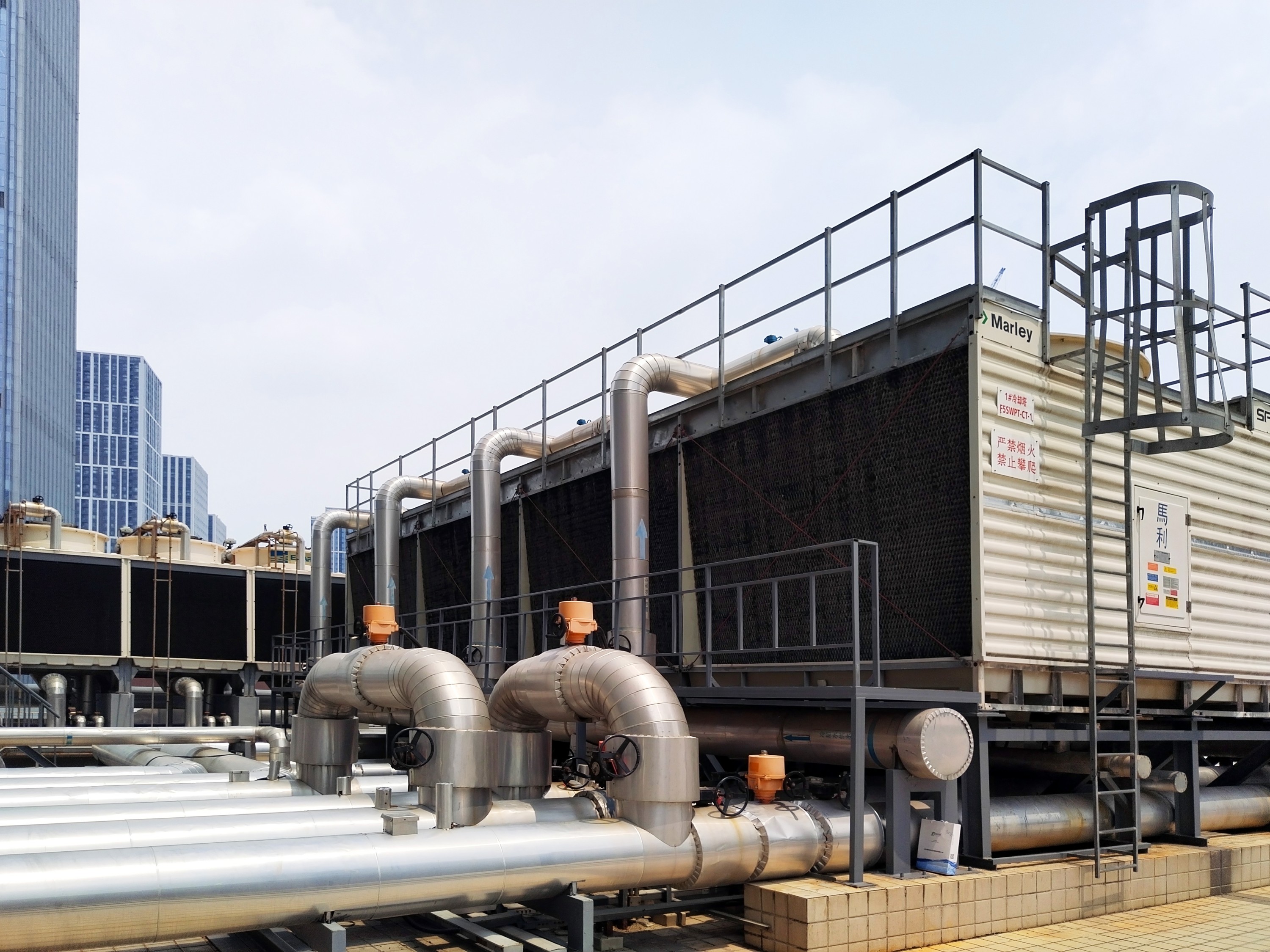 Central Air-Conditioning Circulating Water System of an Enterprise in Jinan