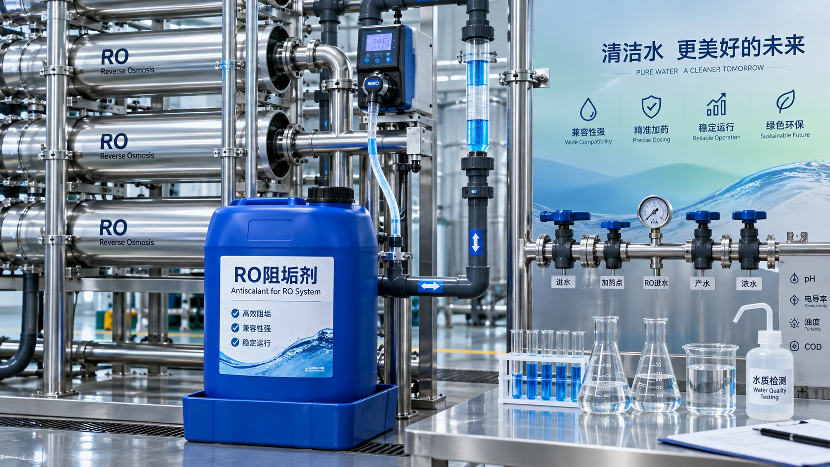What should distributors confirm before stocking RO antiscalants?