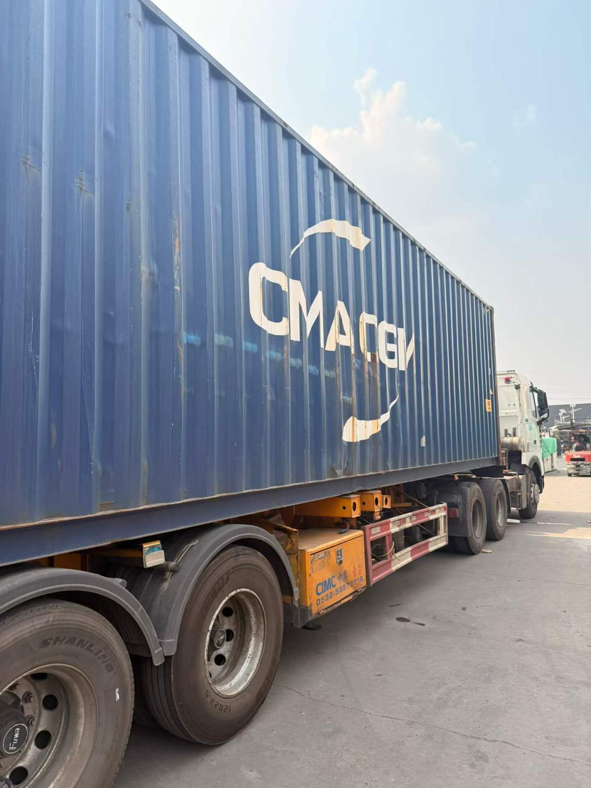 Loading and shipping, only for the purpose of delivering the product as soon as possible