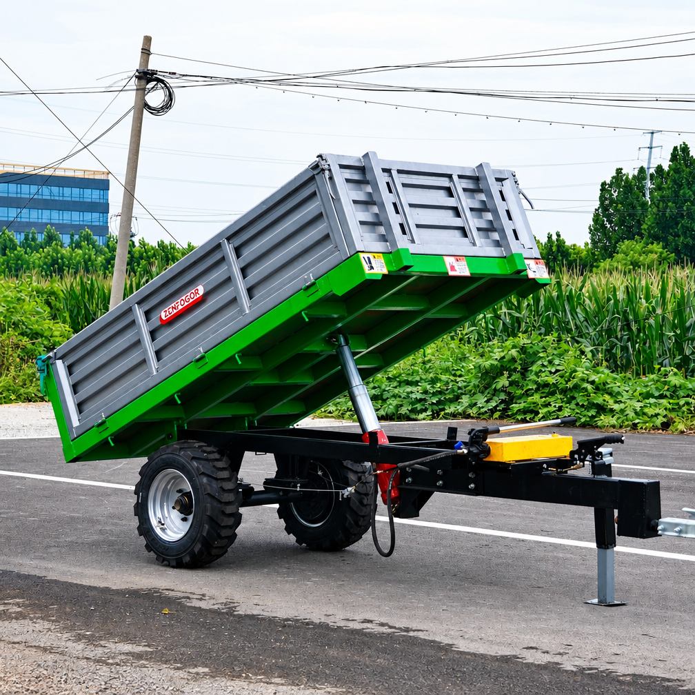 Ton Small Agriculture Trailer for Farm Trailers