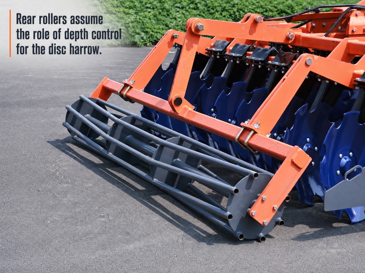 Tractor Mounted Compact Disc Harrow Agricultural Harrow