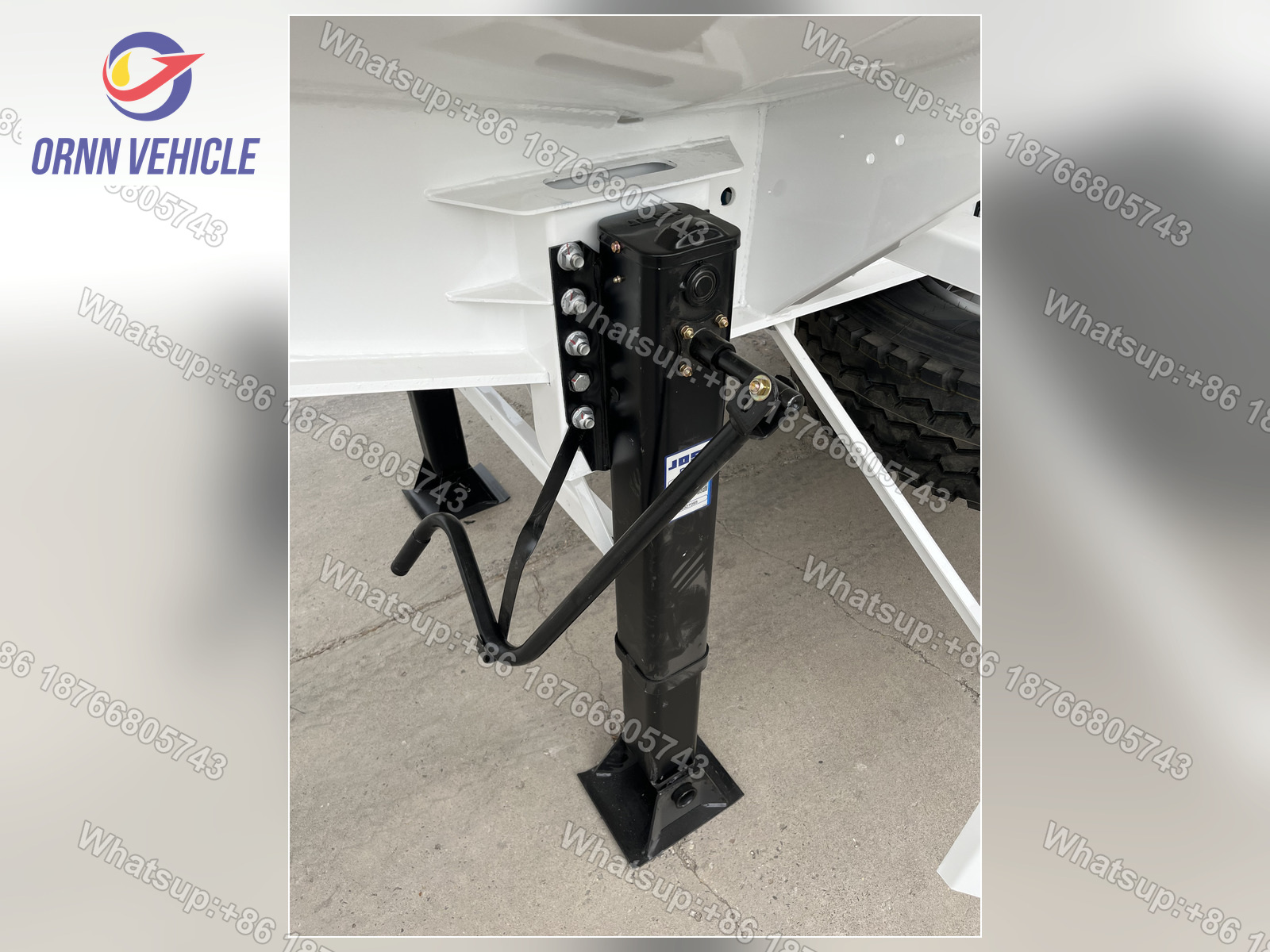 Citerne à carburant en acier au carbone de 54 m³ à 6 compartiments