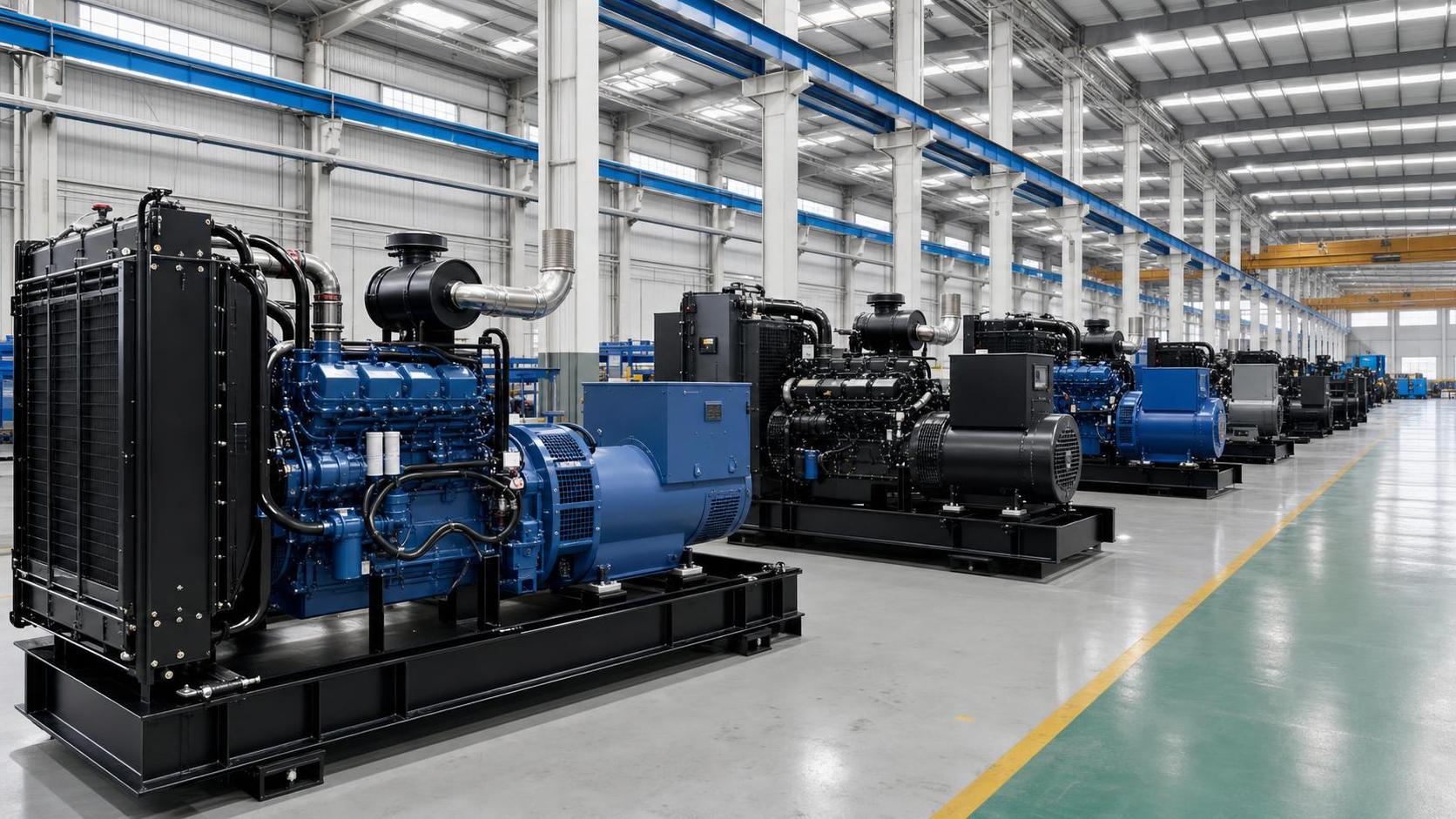 Por que o fabricante de geradores de Foshan lidera em capacidade de produção
