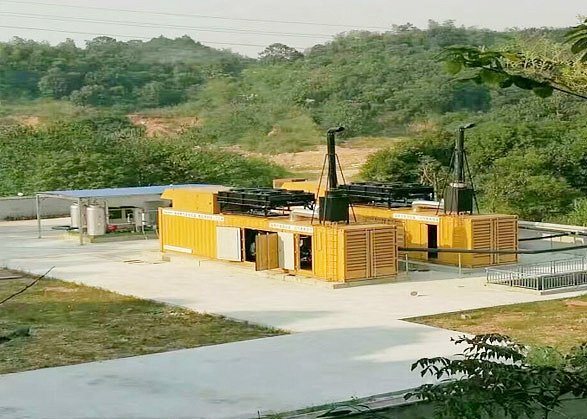 Dos generadores de biogás de 800 kW para el proyecto de granja de Vietnam