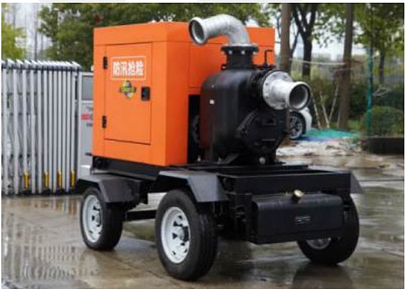 Grupo electrógeno de bomba de agua de emergencia y control de inundaciones de 100KW