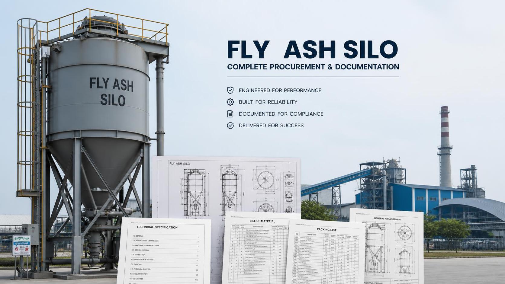 Adquisición de silos para cenizas volantes: documentación necesaria para una compra sin riesgos Adquisición de silos para cenizas volantes: documentación necesaria para una compra sin riesgos