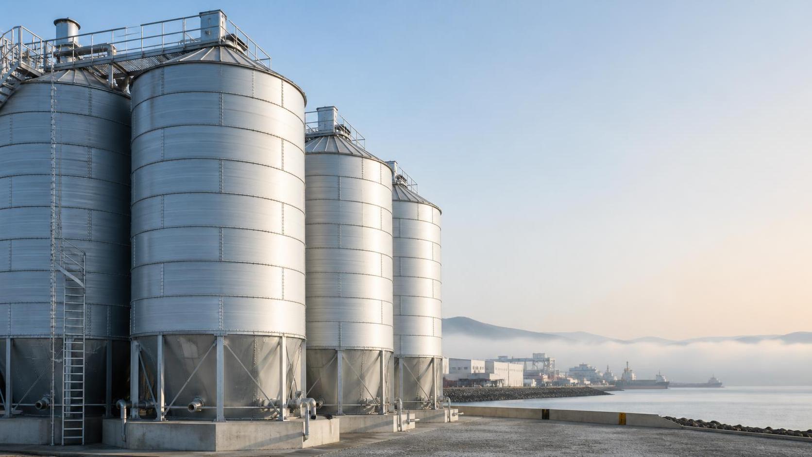 Gestión de riesgos de corrosión en silos de acero de construcción helicoidal en regiones costeras húmedas