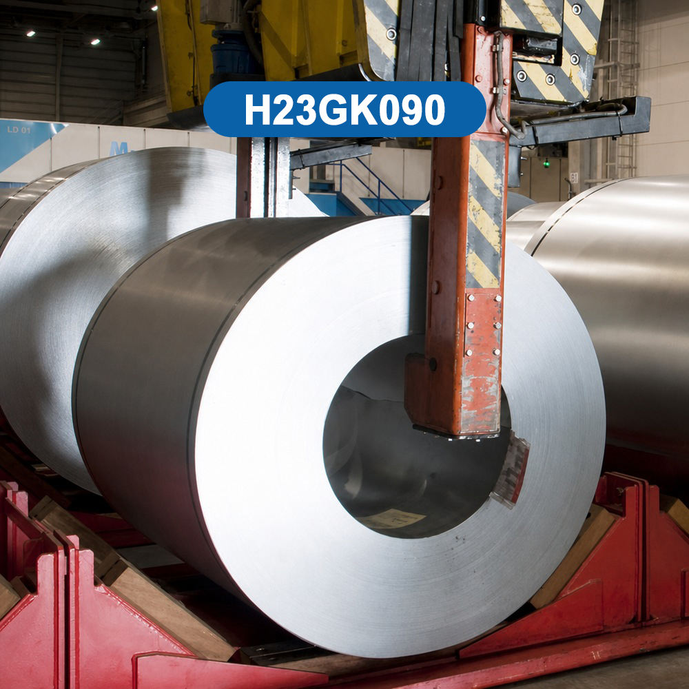 H23GK090 0.23mm Oriented Silicon Steel Coil GB Standard Low Iron Loss 0.831-0.88 Transformer Core