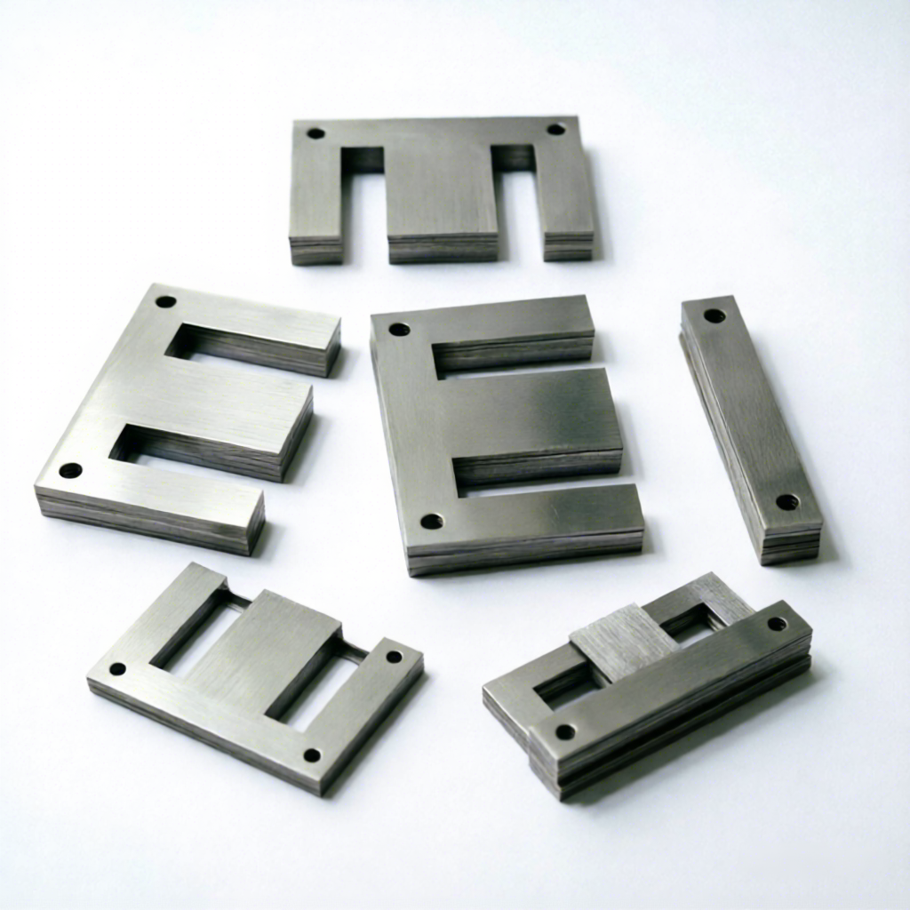 High Strength Oriented Silicon Steel EI Lamination Industrial Motor/Generator Cores Cold Rolled Coated Surface Custom Cutting