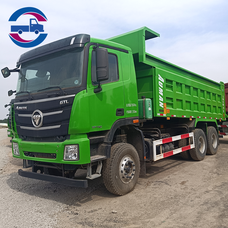 Camion benne Foton Auman GTL 6x4 vert