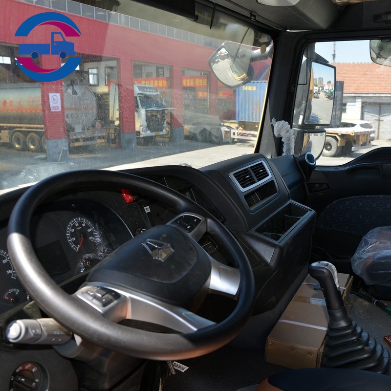 Camion benne Sinotruk Sitrak G7W 400HP 8x4 6,8 m