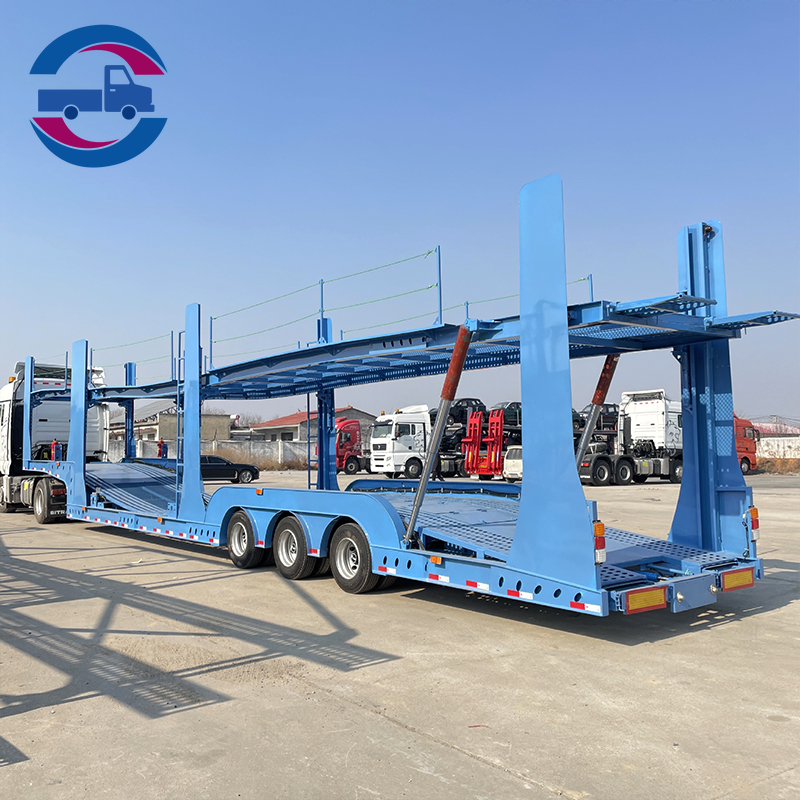 Transporteur de voitures à 3 essieux