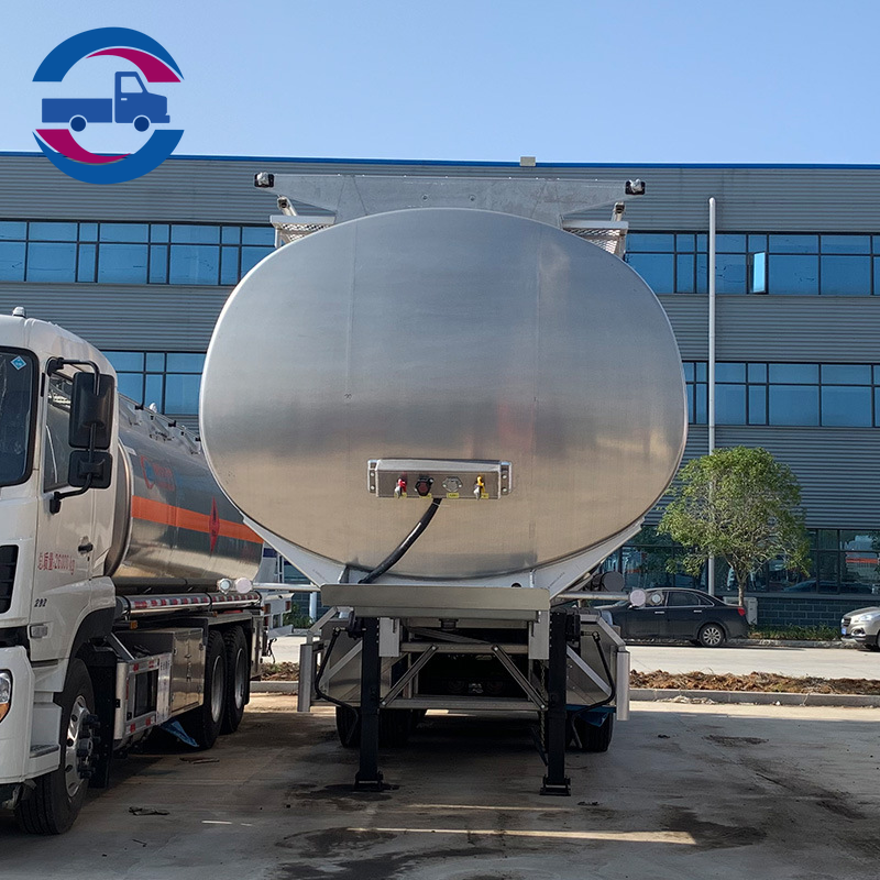 Camions-citernes en alliage d'aluminium de 40 CBM