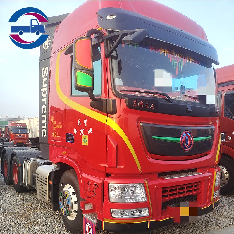 Camion tracteur Dongfeng KL 6x4 465HP à prix compétitif, camion Euro 2 à conduite à gauche