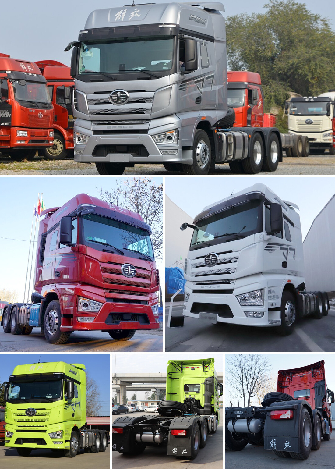 FAW Jiefang J7 Tractor routier lourd 560 ch 6x4