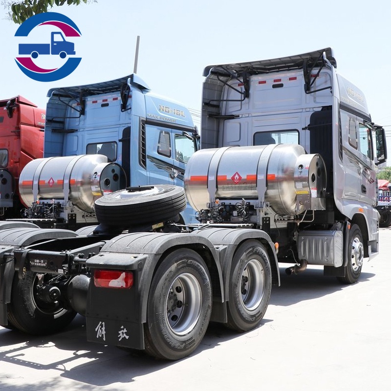 Faw J7 Camion lourd 600 ch 6x4 LNG tracteur à boîte automatique