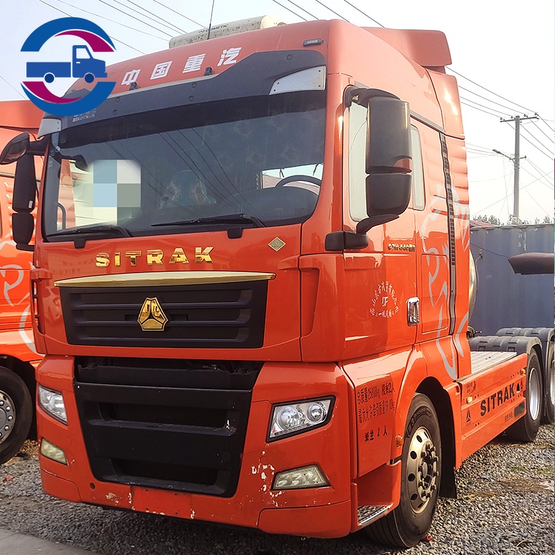 Camion lourd Sinotruk C7H 440 ch 6x4 GNC tracteur