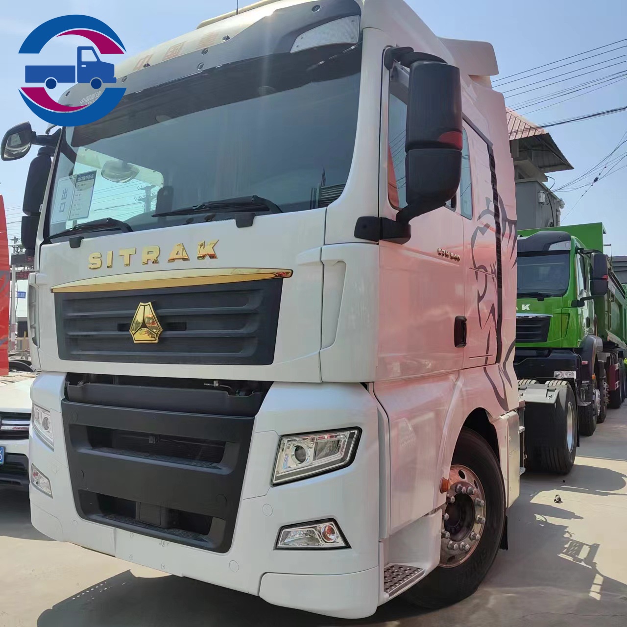 Camion lourd Sinotruk C7H 540 ch 6x4 tracteur