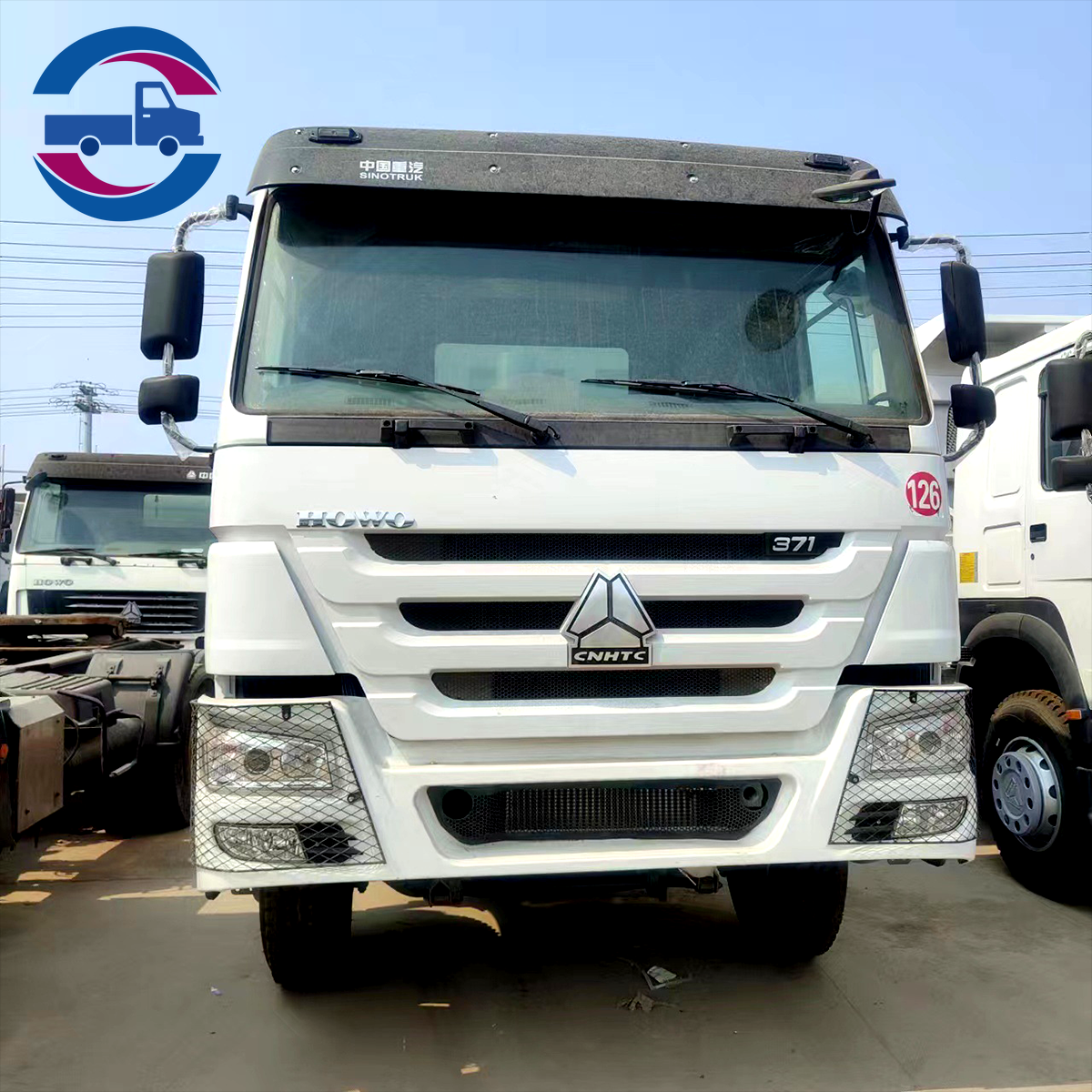 Exportation camion malaxeur à béton Sinotruk Howo 371 6x4