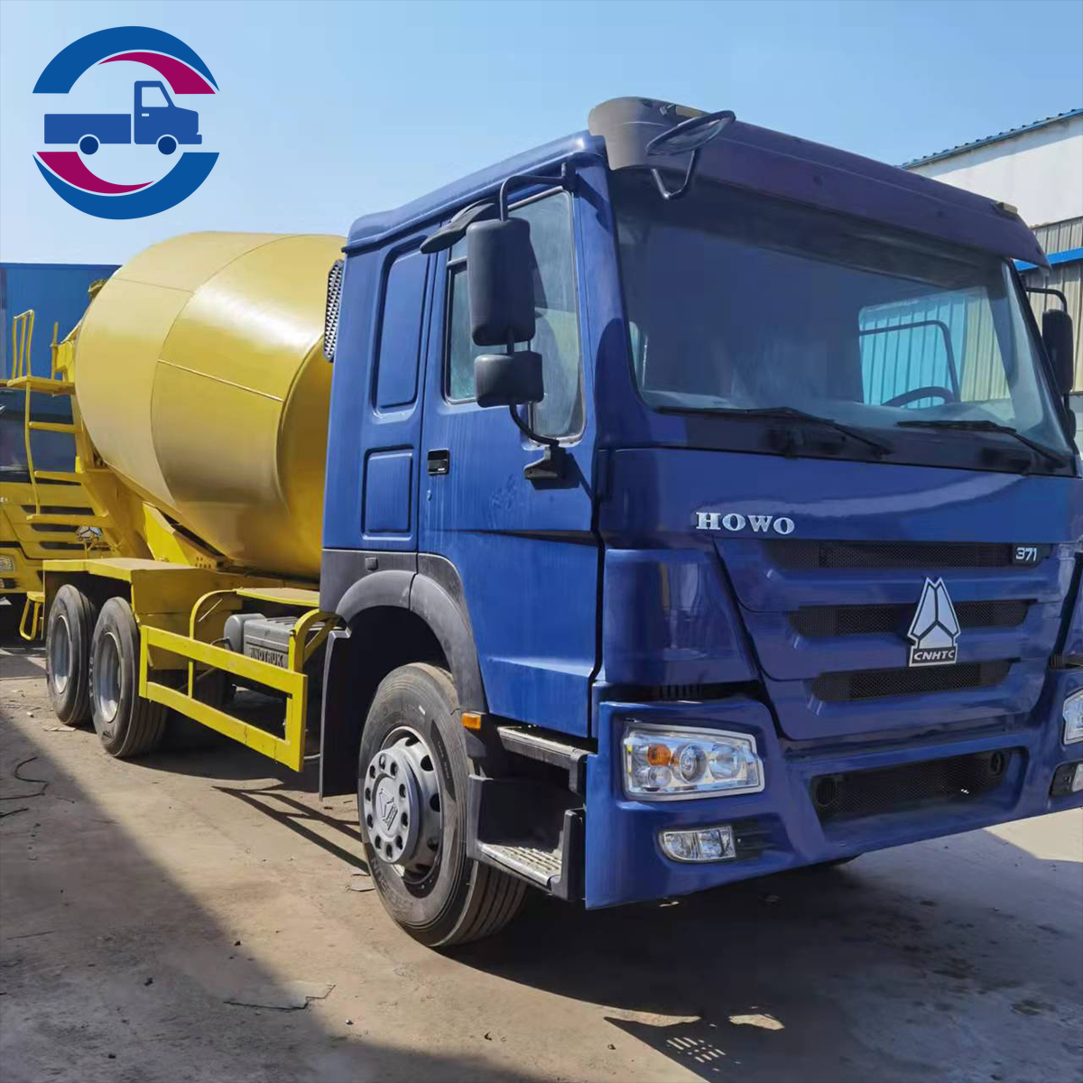 Exportation camion malaxeur à béton Sinotruk Howo 371 6x4