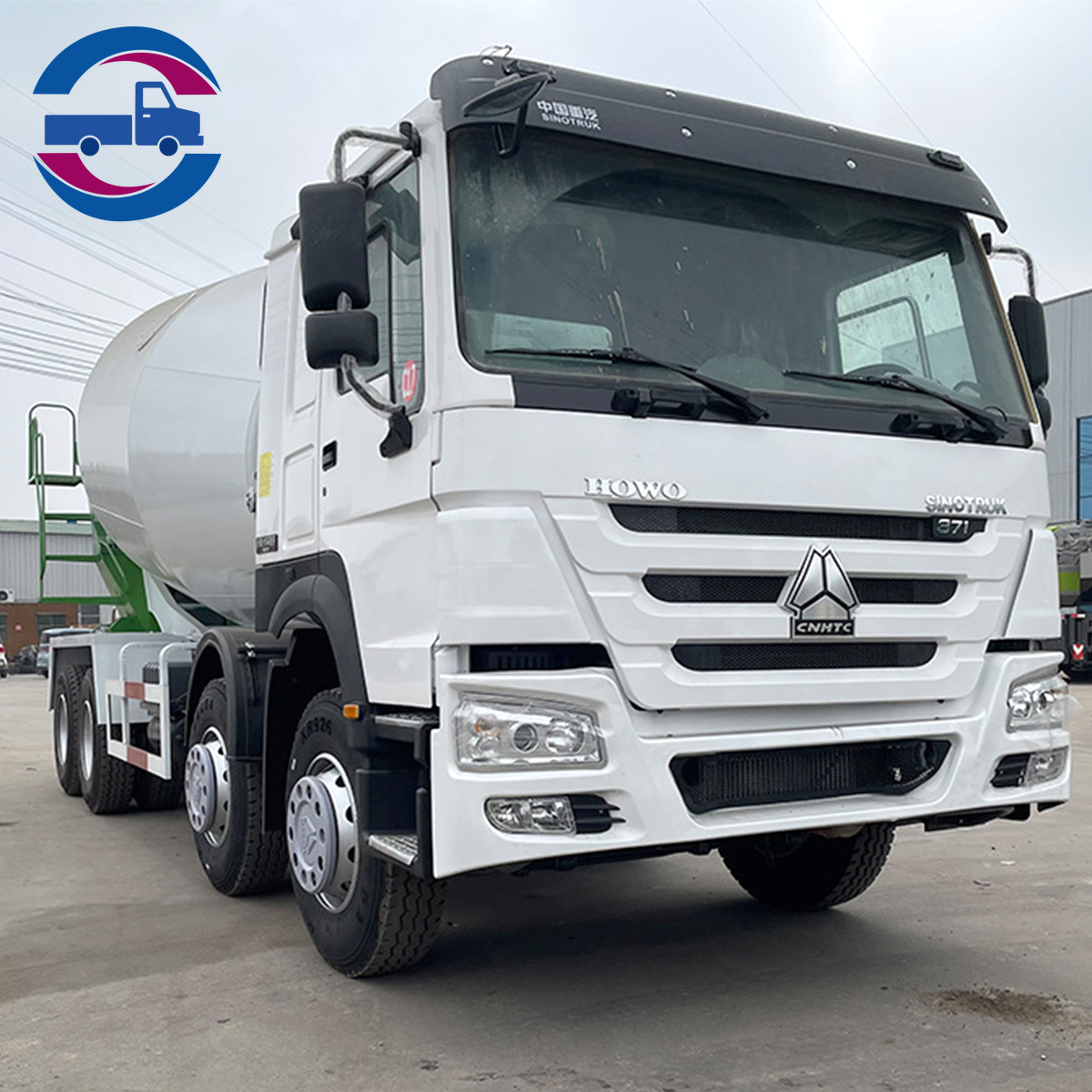 Camion toupie à béton Howo 371 8x4