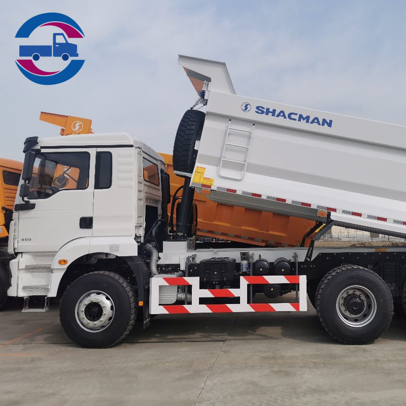 Camion-benne Shacman H3000 380 HP 6x4 à 10 roues, charge utile de 30 tonnes, benne de 20 mètres cubes