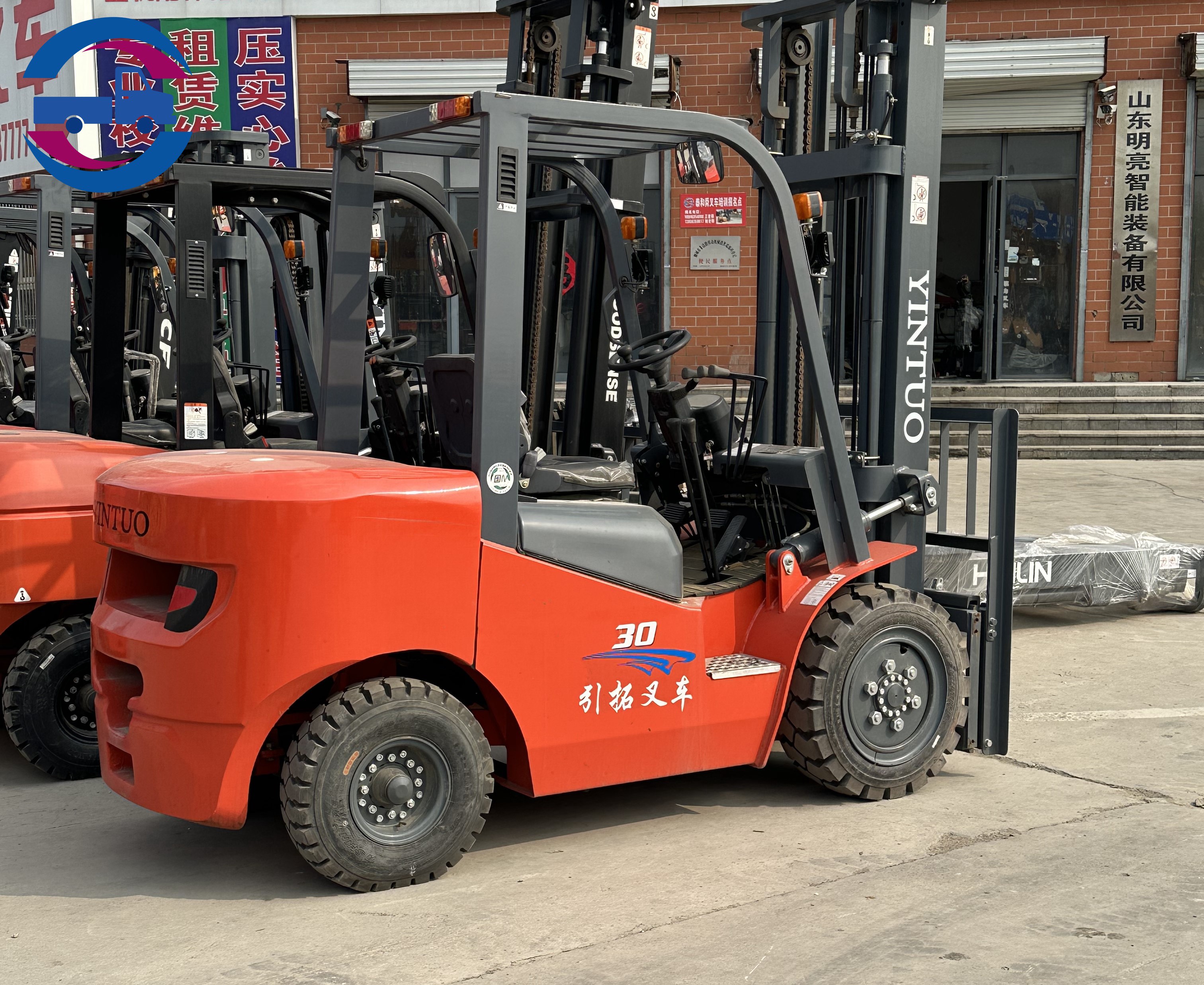 Détails du produit du chariot élévateur contrebalancé HAILA (Qingdao Hyundai) 3 tonnes