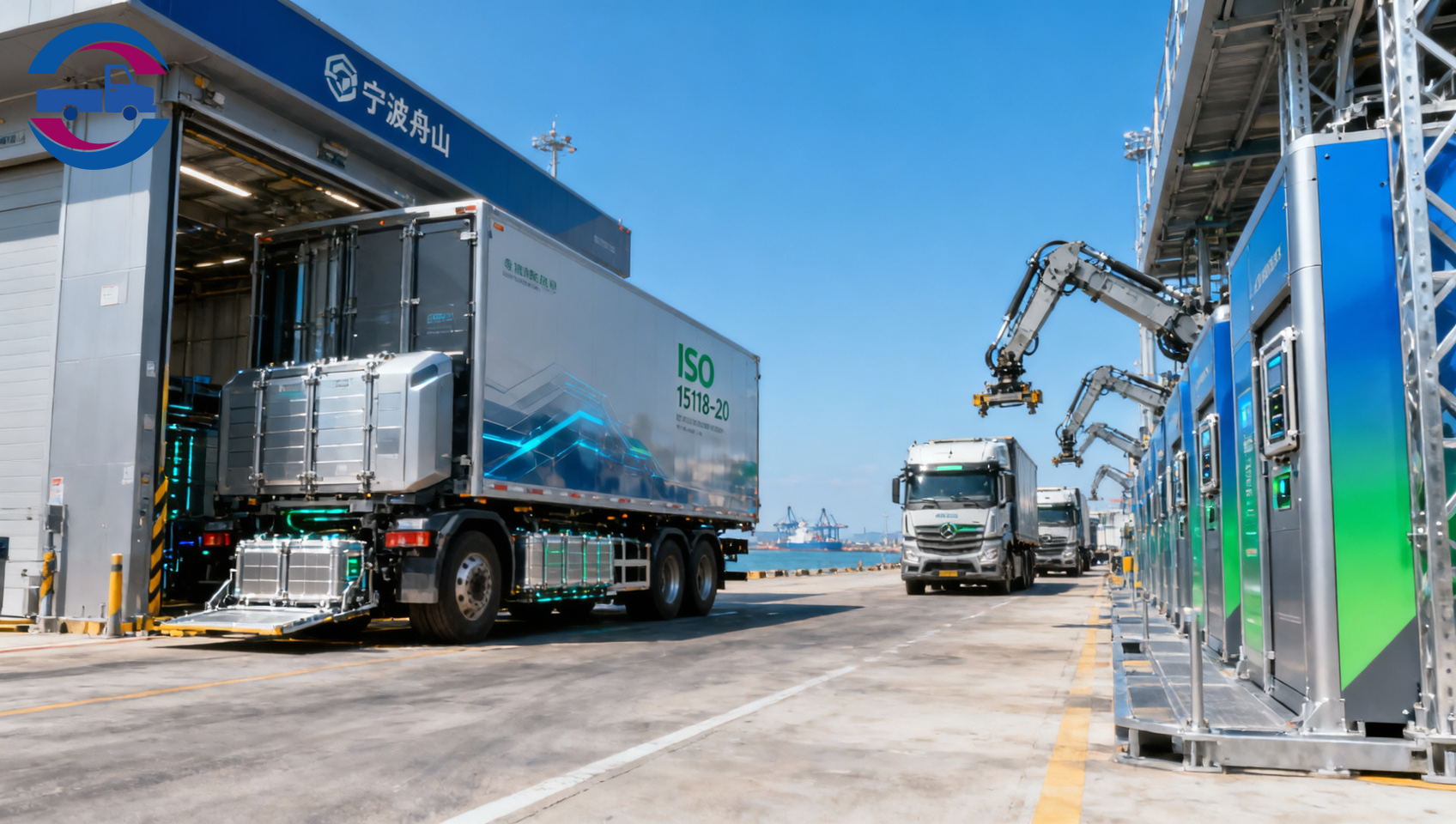 Le port de Ningbo lance une plateforme d’échange de batteries pour camions lourds électriques compatible avec les normes internationales