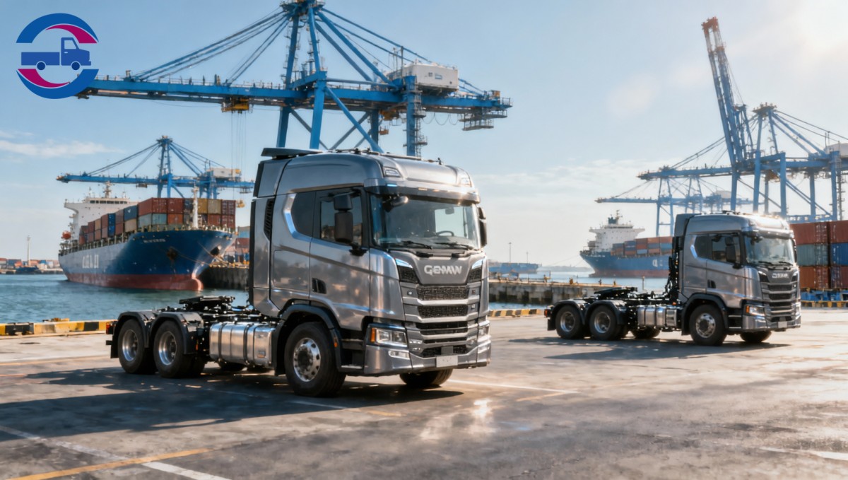 Qingdao Port Opens Fast Lane for New Energy Truck Exports