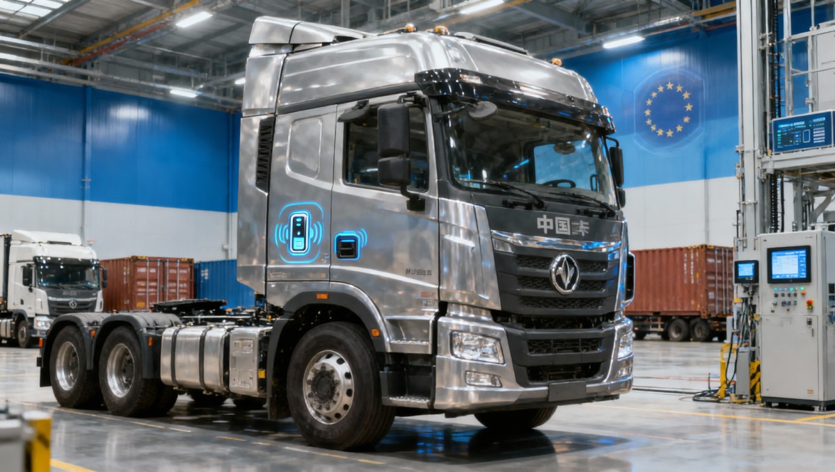 EU Rule Requires UWB Digital Keys on Chinese Heavy Trucks