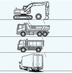 Construction vehicles and vans fuel anti-theft monitoring and tracking solution