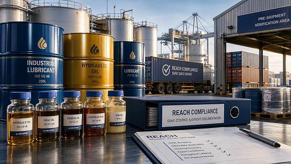 REACH Rule Takes Effect July 22 for SVHC Lubricant Exports
