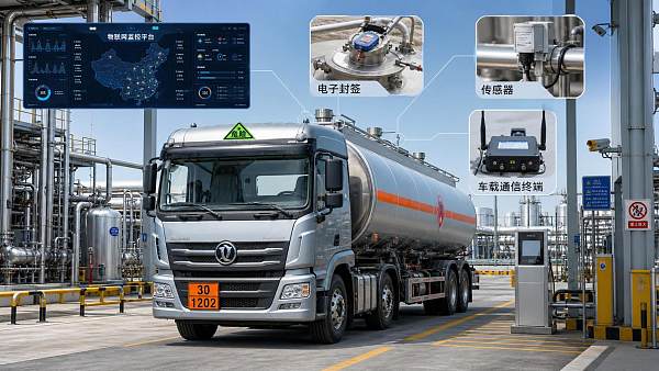 How an anti-tamper electronic sealing mechanism works on an oil tanker