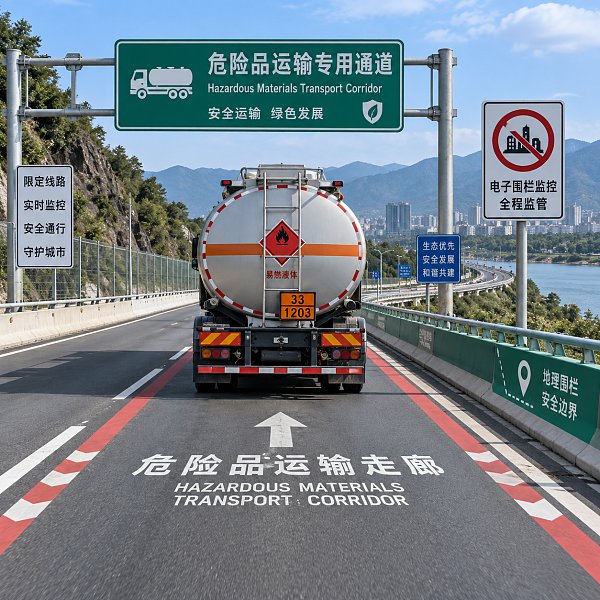 How tanker truck geofencing can secure hazardous goods routes