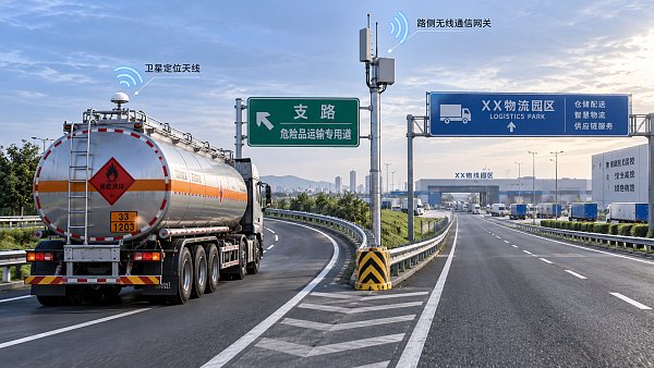 How smart monitoring detects route deviations in hazmat transport