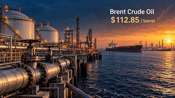 Global Oil Prices Hit Five-Month High as Brent Reaches $112.85
