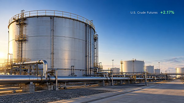 U.S. Crude Oil Futures Rise 2.17% to $100.24 on October 21