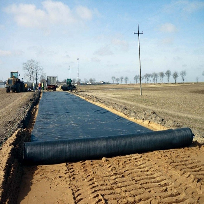 woven geotextile installation PP Woven Geotextile