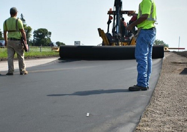 non‑woven‑geotextile‑bond‑breaker PET Short Filament Nonwoven Geotextile