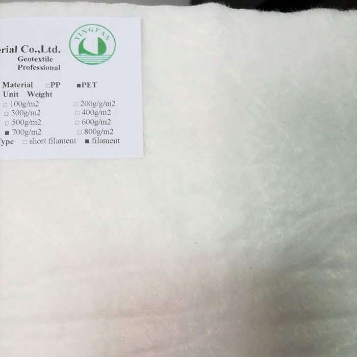PET Filament Nonwoven Geotextile