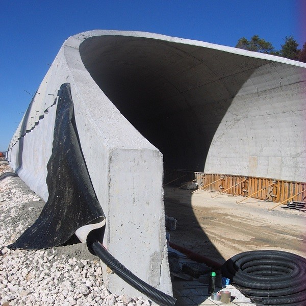 drainage geocomposite for tunnel application Drainage Geocomposite