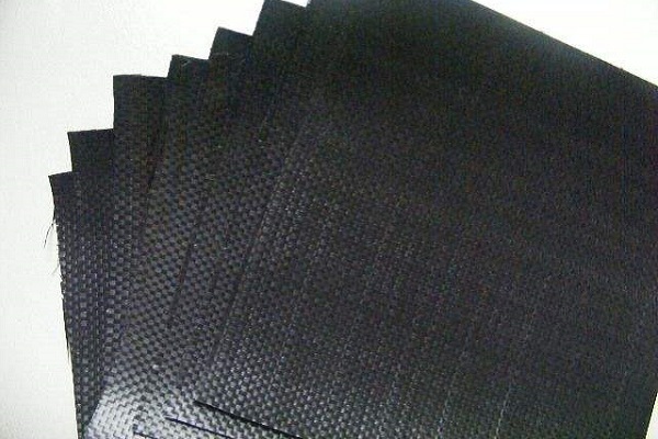 Plastic PP Woven Film Yarn Geotextile
