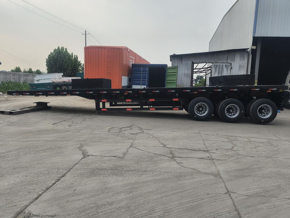 3 Axle Flatbed Semi Trailer 3 Axle Flatbed Semi Trailer