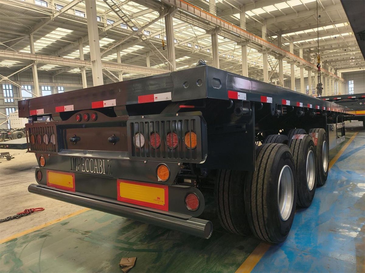 3 Axle Flatbed Semi Trailer 3 Axle Flatbed Semi Trailer